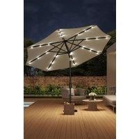 3m Outdoor Solar 24 LED Lights Patio with Crank (Base is not included)