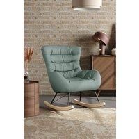 Nordic Wooden Rocking Chair