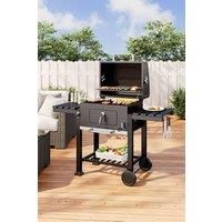 Carbon Steel Grill Mobile Stove Charcoal BBQ