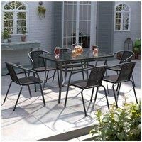 Jytte Rectangle 6 - Person 120Cm Long Dining Set