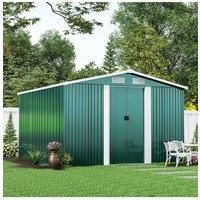 Large Metal Garden Tool Storage Shed