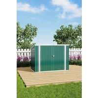 Steel Trash Can Recycle Bin Enclosure Storage Shed
