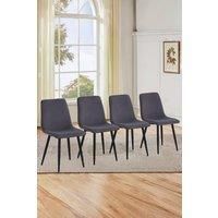 Velvet Accent Chair Dining Chair Set of 4