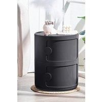 Round Multi-tiered Drawer Storage Unit Organizer