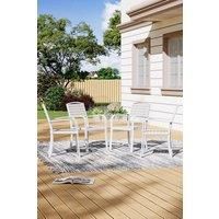 Garden Outdoor Dining Armchairs Set of 4