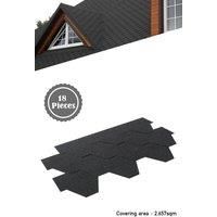 18Pcs Self-Adhesive Asphalt Shingles Garden Roofing