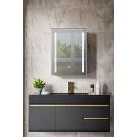 LED Mirror Medicine Cabinet Wall Mounted Bathroom Mirror