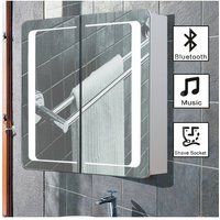 Rectangle LED Mirror Cabinet Bathroom Wall Mounted Mirror