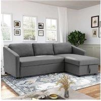 Corner Sofa Bed 3 Seater Sofa with Storage