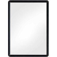 Livingandhome Square Wall Mounted Make-up Mirror 48X4.5Cm