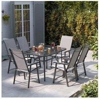 Karna 6 Seater Garden Dining Set