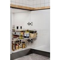 Metal Sliding Kitchen Cabinet Pull Out Wire Basket Organizer