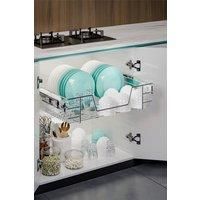 Metal Sliding Kitchen Cabinet Pull Out Wire Basket Organizer