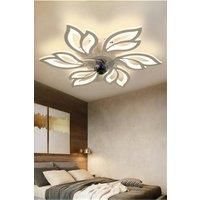 Modern Flower Shape Ceiling Fan Light