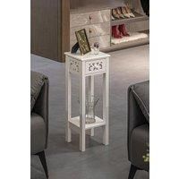 French Style Small Slim Accent Side Table