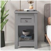 One Drawer Small Side Table