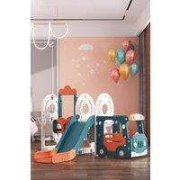 3-in-1 Children Toddler Swing and Slide Set Climber Playset