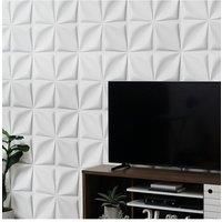 12 Pack Decorative 3D Diamond Wall Panels