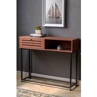 Metallic Console Table for Entryway