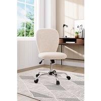 Super Comfy Plush Office Chair with Wheels