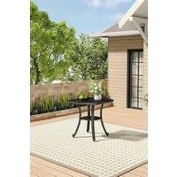 Square Cast Aluminum Outdoor Bistro Dining Table