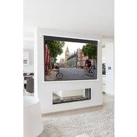 100" Electric Projection Screen With Remote Control