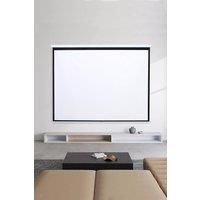 100" Manual Wall/Ceiling Mounted Projector Screen