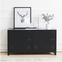 Metal File Cabinet with Shelves for Home and Office