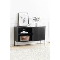 Freestanding Steel File File Cabinet with Open Shelves