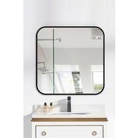 Aluminum Alloy Frame Modern Square Wall Mirror