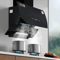 96cm Height Power Ducted Wall Mount Cooker Hood with Smart Sensor Control