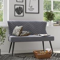 Modern Bench Upholstered Tufted Living Room