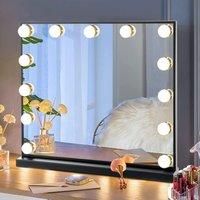 62CM Wide Rectangle Hollywood LED Makeup Vanity Mirror