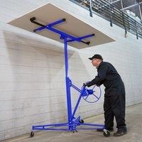 11 ft Drywall Panel Hoist Lifter with Convenient Design and Easy Assembly