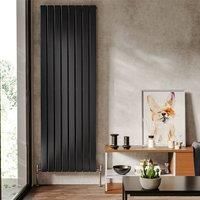 1800mm H Matt Anthracite Double Flat Panel Vertical Radiator
