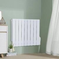 57.5 H Oil Filled Electric Radiator Heater with LCD Thermostat 900W to 2000W Space Heaters