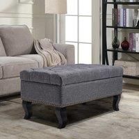 47 Wide Button Tufted Upholstered Bench