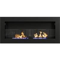 35/47 Inch Bio Ethanol Fireplace Wall Mounted Fireplaces Easy Installation