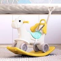 Kids Plastic Rocking Horse for Sunmer Holidays Gift