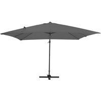 300cm Wide Garden Parasol Outdoor Hanging UV Resistant and Waterproof Umbrella for Patio