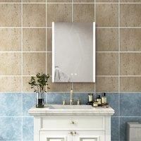 Mordern Frameless 1 Door LED Mirror Cabinet