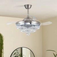 3 Color Light Changing Acrylic Ceiling Fan