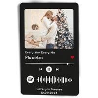 Personalised Spotify Photo Song Plaque