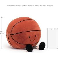 Jellycat Amuseable Sports Basketball - H : 25 cm x L : 22 cm
