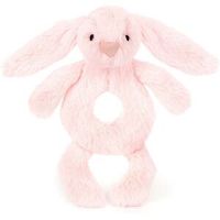 Jellycat Bashful Pink Bunny Ring Rattle