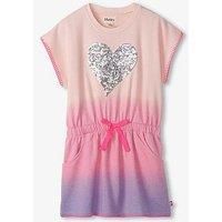 Hatley Girls Soft Dip Dye Pull On Dress - Pink