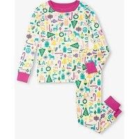 Hatley Hatleygirls Falala Christmas Pyjamas - Multi