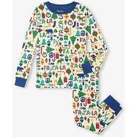 Hatley Hatleyboys Falala Christmas Pyjamas - Multi