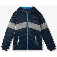 Hatley Hatleyboys Colour Block Puffer Jacket - Multi