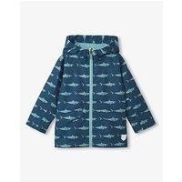 Hatley Boys Shark Tank Microfiber Field Jacket - Blue
